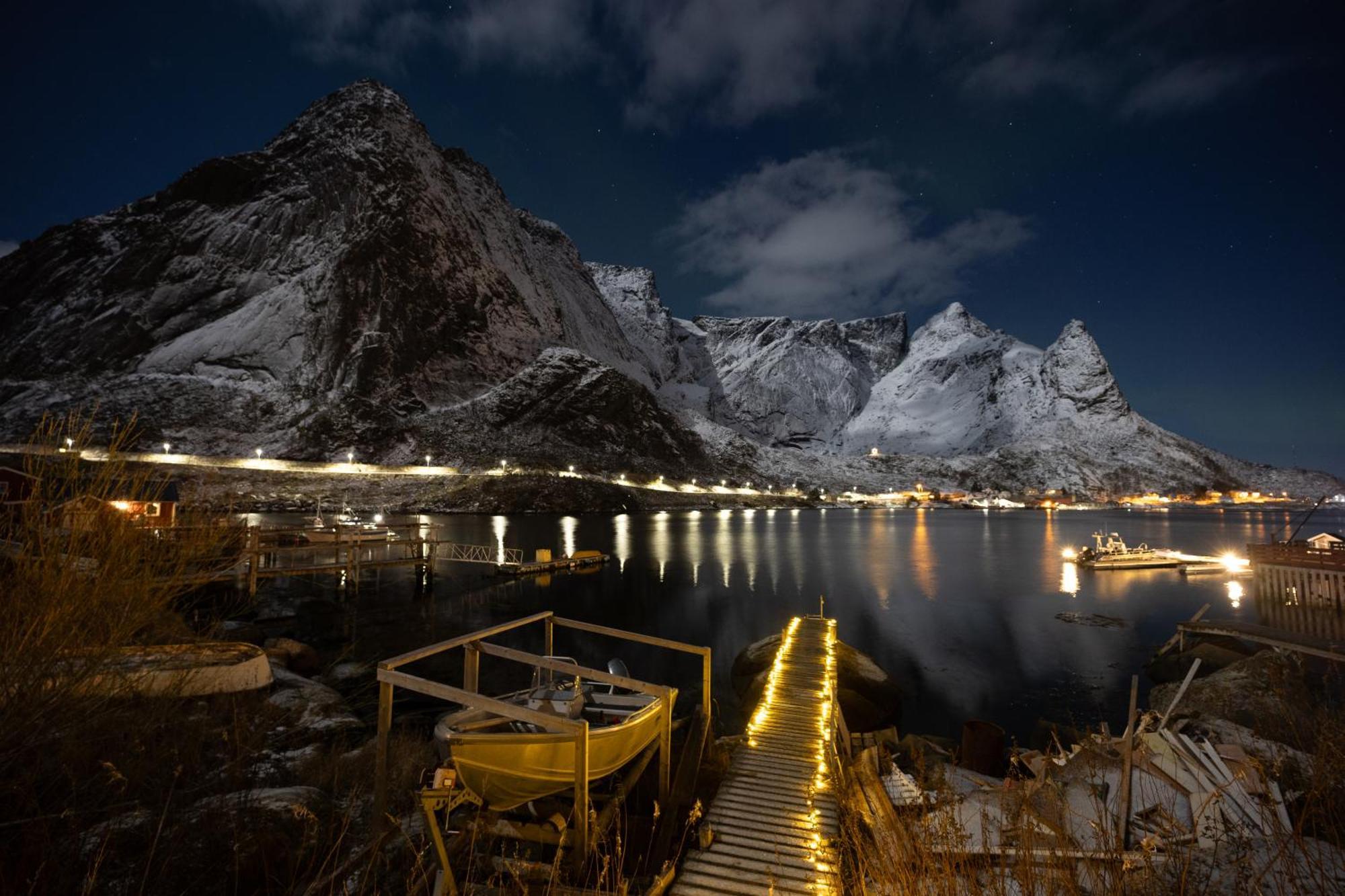 Reine Retro Villa - Cozy Villa With A Fantastic View Extérieur photo